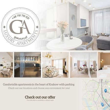 Ga Luxury Apartments W19 Kraków Eksteriør billede